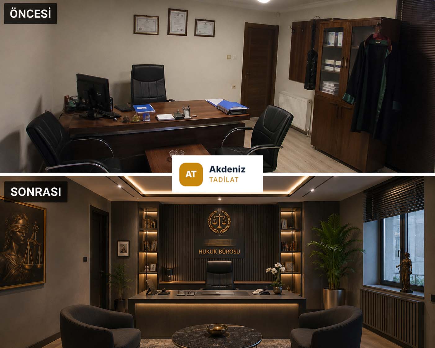 Hukuk Ofisi Yenileme – Akdeniz Tadilat Antalya